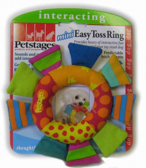 Petstages игрушка для собак Mini ”Кольцо текстильное” 13см