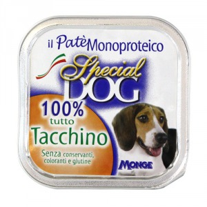 Special Dog консервы для собак паштет из 100% мяса индейки