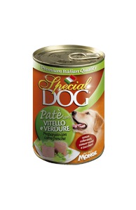 Special Dog консервы для собак паштет телятина с овощами