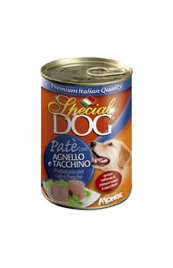 Special Dog консервы для собак паштет ягненок с индейкой