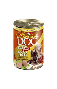 Special Dog консервы для щенков паштет курица с рисом