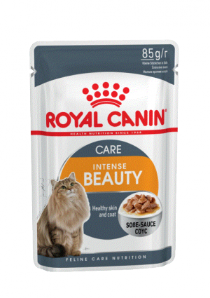 Royal Canin INTENSE BEAUTY (В СОУСЕ) Влажный корм для поддержания красоты шерсти кошек