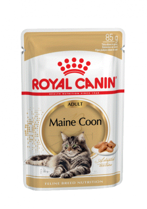 Royal Canin MAINE COON ADULT (В СОУСЕ) Влажный корм для кошек породы Мейн-кун в возрасте старше 15 месяцев
