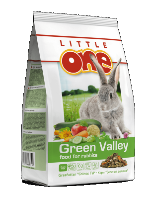 Little One "Зеленая долина" Корм из разнотравья для кроликов