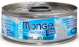 Monge Cat Natural Консервы с атлантическим тунцом