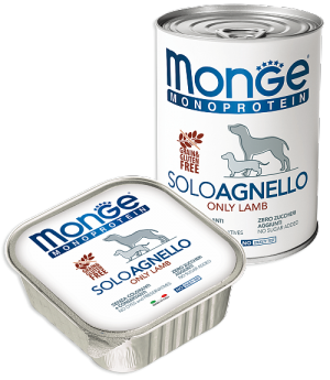 Monge Dog Monoproteico Монопротеиновые консервы Только ягненок
