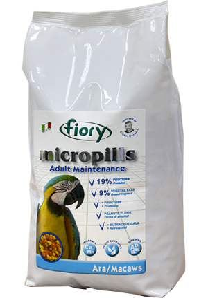 FIORY Micropills Ara/Macaws корм для попугаев Ара