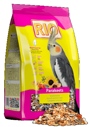RIO Корм для средних попугаев в период линьки