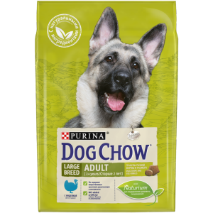 Dog Chow Сухой корм для собак крупных пород с Индейкой