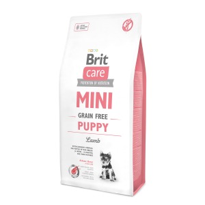 Brit Care MINI Puppy Lamb беззерновой корм с ягненком для щенков миниатюрных пород