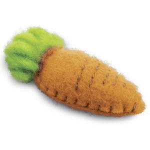 TRIOL Игрушка для кошек из войлока ”Морковка”