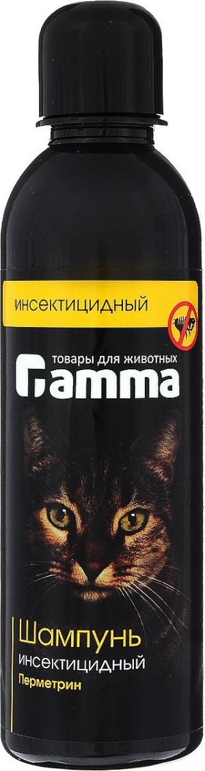 Gamma шампунь для кошек инсектицидный