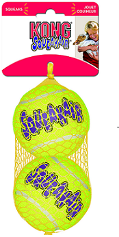 KONG игрушка для собак Air ”Теннисный мяч” (в упаковке 2 шт.)