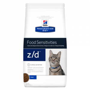 Hill’s Prescription Diet z/d  Корм для кошек при пищевой аллергии