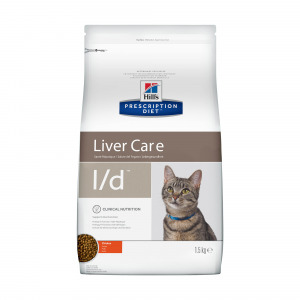 Hill’s Prescription Diet l/d Корм для кошек с заболеваниями печени