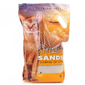 SAVANNA Sands Комкующийся наполнитель для кошачьего туалета с ароматом лимона