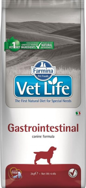 Farmina Vet Life Диетическое питание для собак при заболеваниях ЖКТ