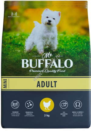 Mr.Buffalo ADULT MINI Сухой корм для собак мелких пород Ягненок