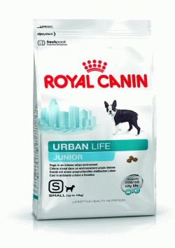 URBAN LIFE JUNIOR SMALL DOG Корм для щенков собак (вес до 10 кг) живущих в городских условиях